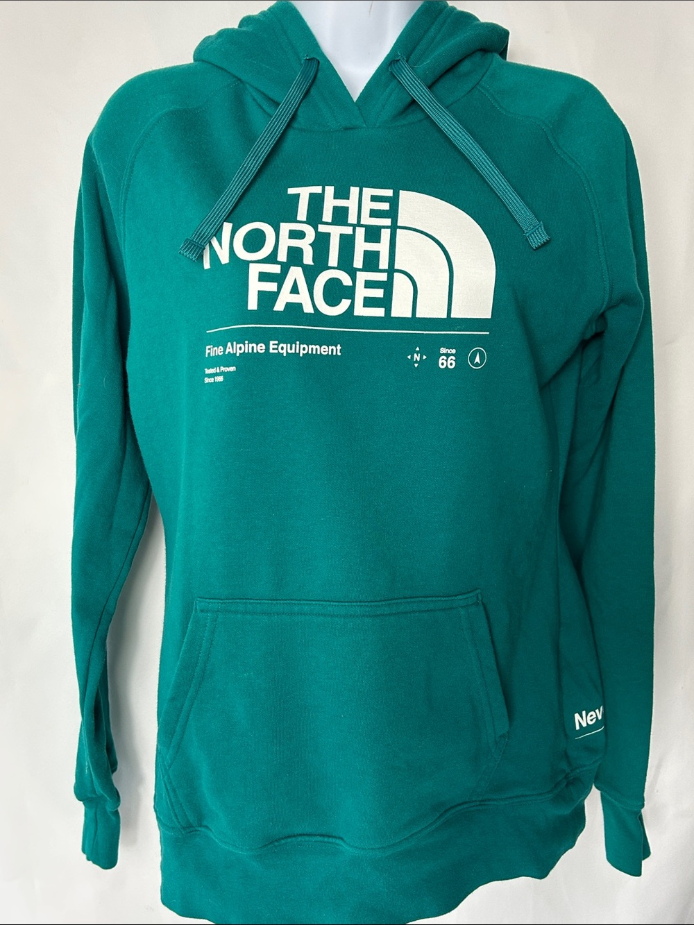 The North Face Women’s Size Small Green Alpine Ski Hoodie Pullover Sweatshirt